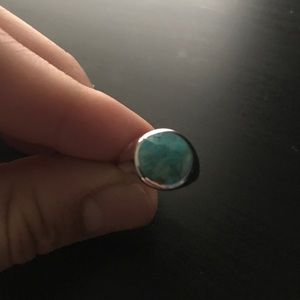 Real Silver Ring With Stone